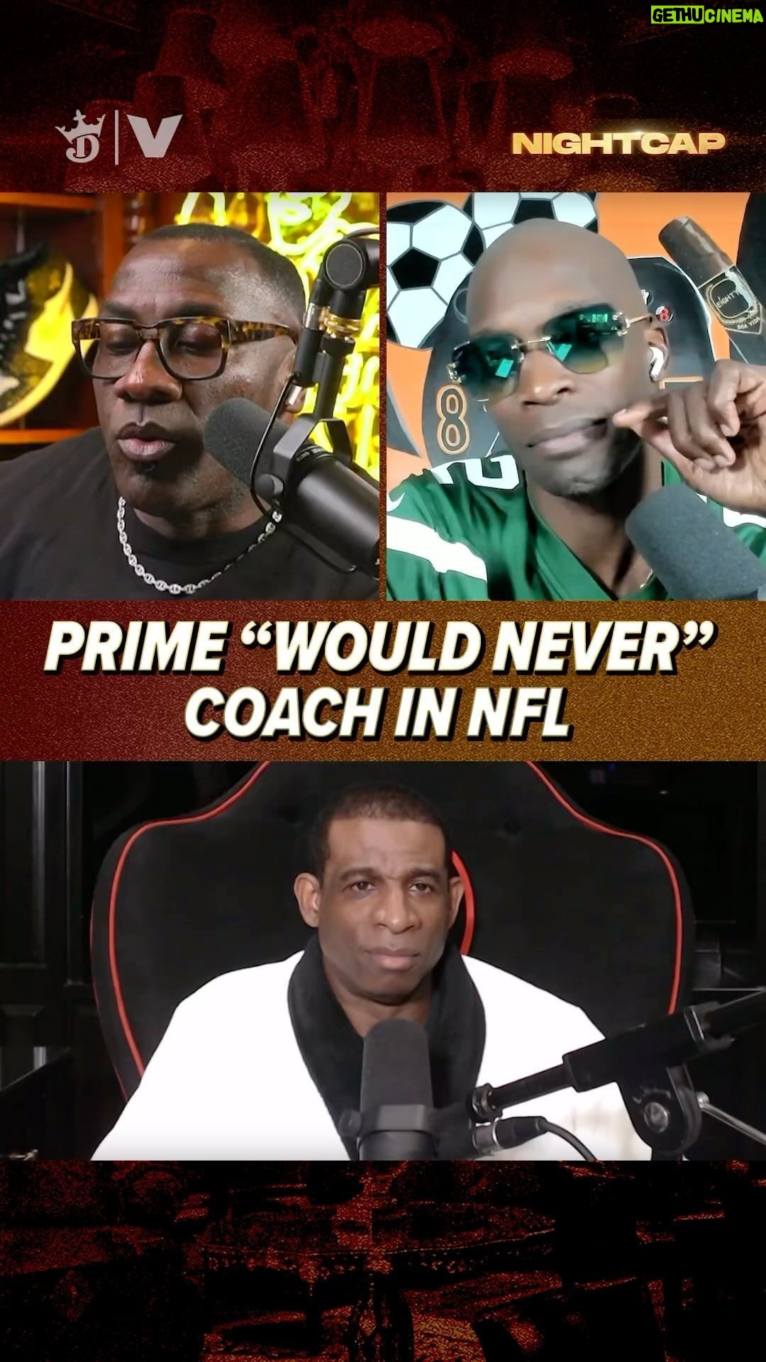 Chad Ochocinco Instagram - Prime wants no parts of coaching in the NFL ❌