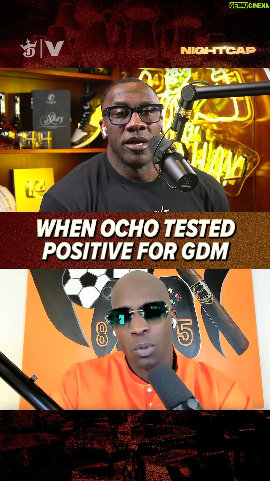 Chad Ochocinco Instagram - they always gotta test @ochocinco for GDM after a big week 😒