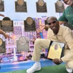 Chad Ochocinco Instagram - Forever grateful & honored to be recognized for my achievements & philanthropy in my community. One of Liberty City’s finest, the son of Paula Antoinette Johnson 🙏🏾