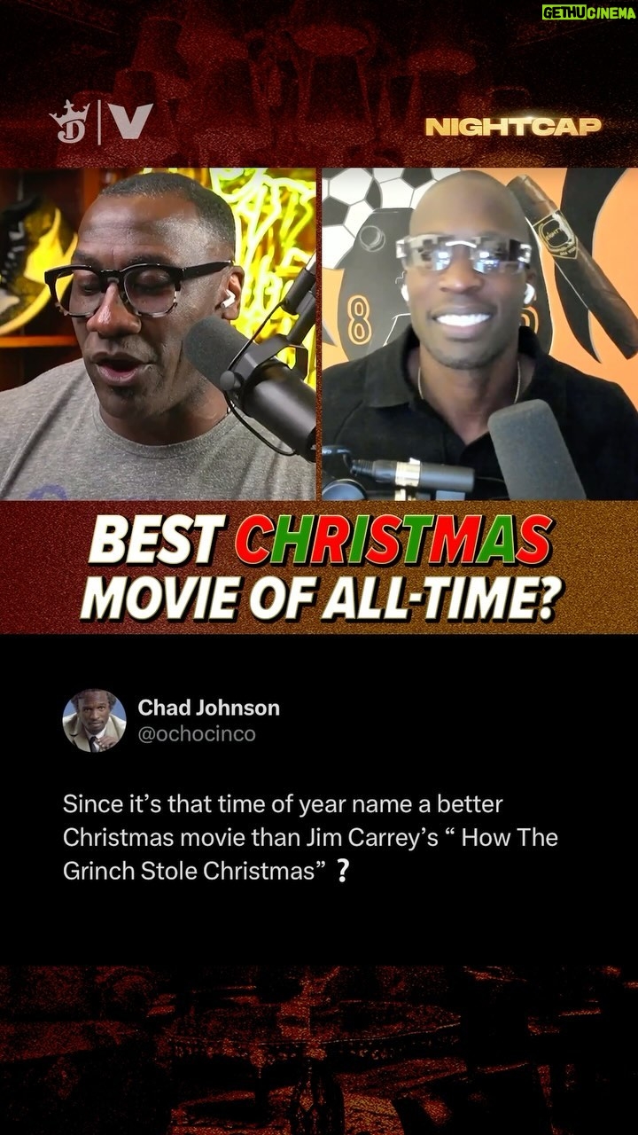 Chad Ochocinco Instagram - what’s the best Christmas movie of all-time? 🎄