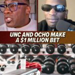 Chad Ochocinco Instagram – Unc and Ocho out here bettin’ a milli like it’s nothin’ 💰 🤣