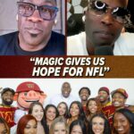Chad Ochocinco Instagram – @magicjohnson paved the way, now @shannonsharpe84 and @ochocinco believe Bron will bring a NBA franchise to Vegas 💰