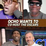 Chad Ochocinco Instagram - Does Ochocinco have what it takes to co-host the Oscars?🎙️ Catch @ochocinco on Jimmy Kimmel live tonight ‼️