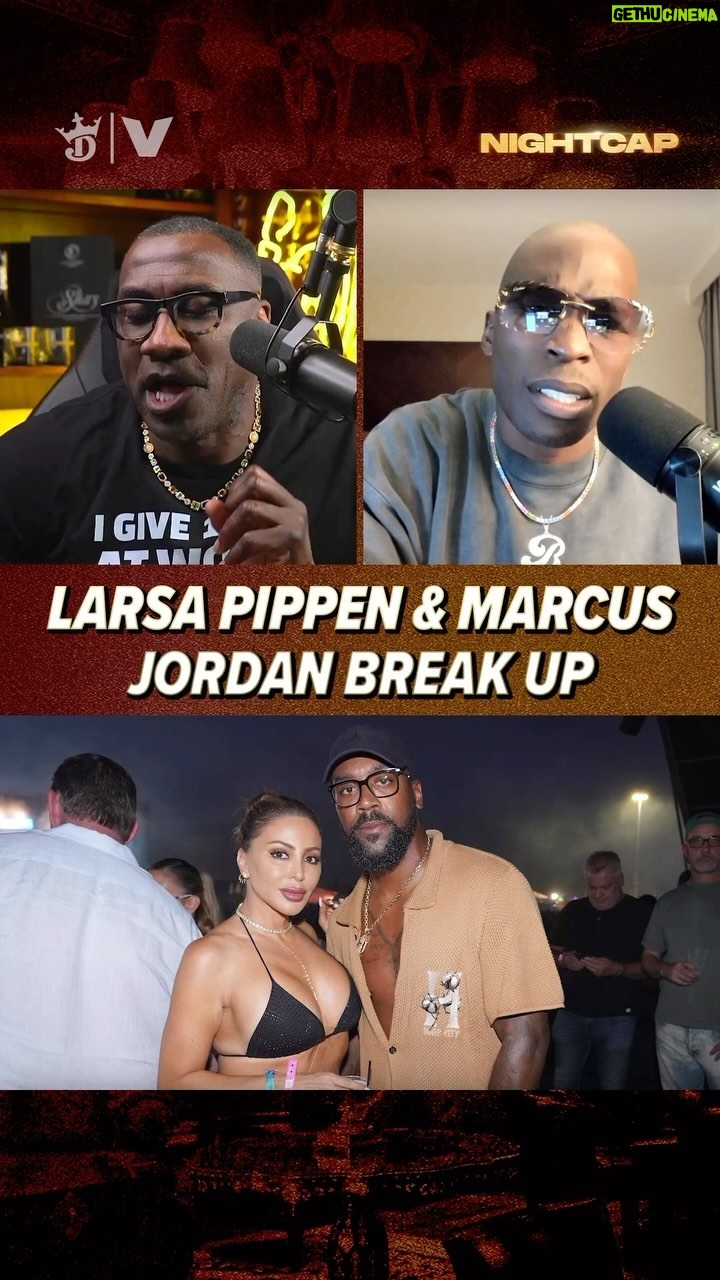 Chad Ochocinco Instagram - anyone think Larsa Pippen and Marcus Jordan were gonna last??? 🤔
