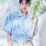 Chae Hyung-won Instagram - 물이 이렇게 귀여워도 되나🕺@evianwater