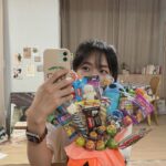 Chae Soo-bin Instagram - 뒷북이지만 사탕선물이라니 귀엽쟈나 trick or treat🎃 (이거 다 먹으면 엄마한테 혼나게찌..?)