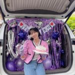 Chae Soo-bin Instagram – 그동안 고생 많았더요 고맙고 사랑해요!🙋🏻‍♀️💜
-퍼플공주올림:)