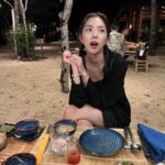 Chae Soo-bin Instagram - 그림같았던 여행🩵 고맙습니당 @tripfolders Six Senses Ninh Van Bay, Nha Trang