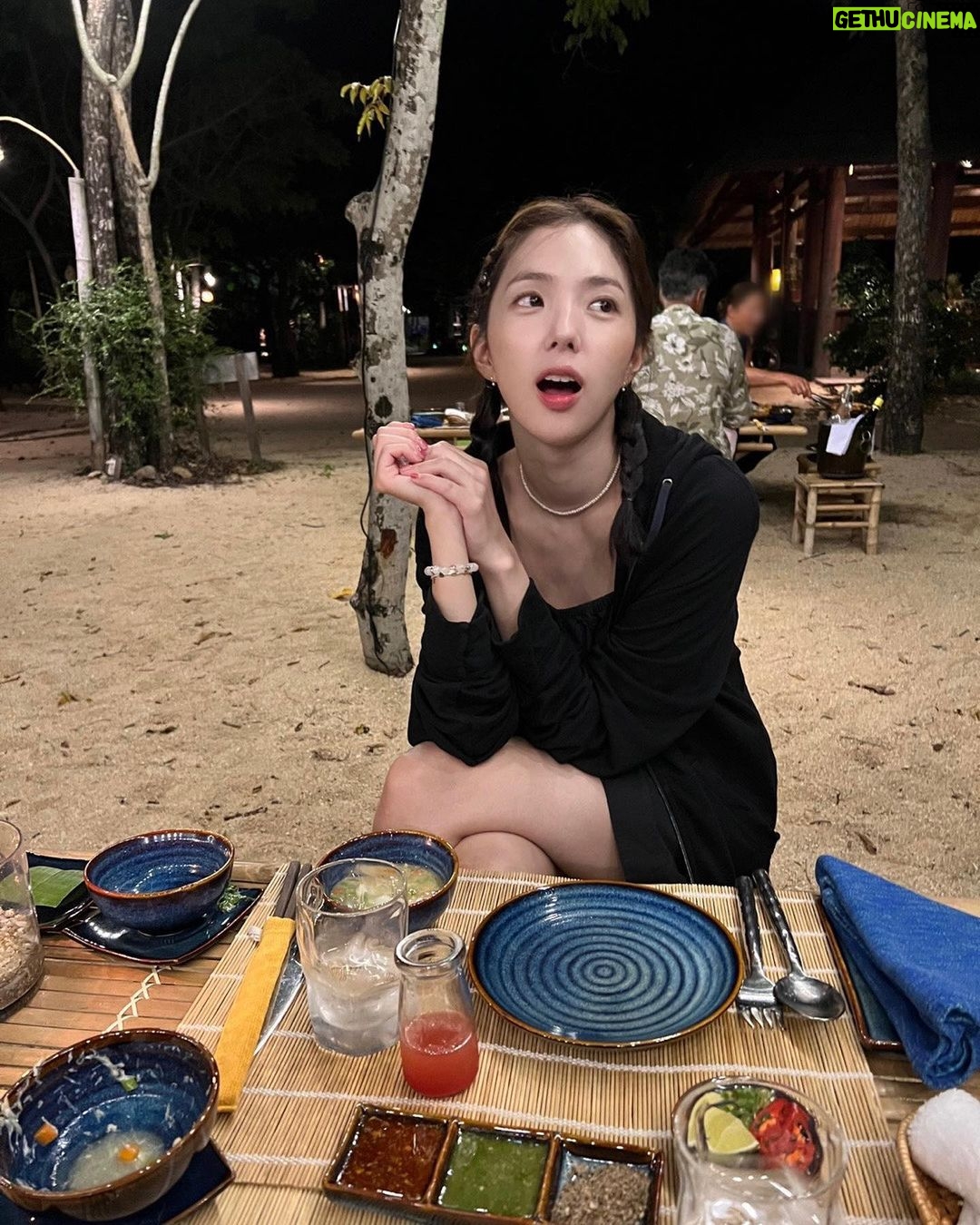 Chae Soo-bin Instagram - 그림같았던 여행🩵 고맙습니당 @tripfolders Six Senses Ninh Van Bay, Nha Trang