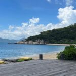 Chae Soo-bin Instagram - 그림같았던 여행🩵 고맙습니당 @tripfolders Six Senses Ninh Van Bay, Nha Trang
