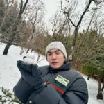 Chaikamon Sermsongwittaya Instagram - First Snow❄️⛄️ #Bosschaikamon #ShawtyBoss #BoNoh Beijing