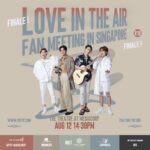 Chaikamon Sermsongwittaya Instagram - still remember the passion that cannot be extinguished, the love that cannot be dispelled and the eyesight that met in the pouring rain. Hope you can come for us and travel back to that raining night together. #LoveinTheAirFMinSG ___________________________