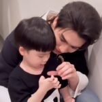 Chaikamon Sermsongwittaya Instagram - วันนี้ไปเจอน้องพีร์น้องธีร์ น่ารักมากๆเลย โดนน้องตกแล้วค้าบ 🥰🥰 #Bosschaikamon #ShawtyBoss #BoNoh