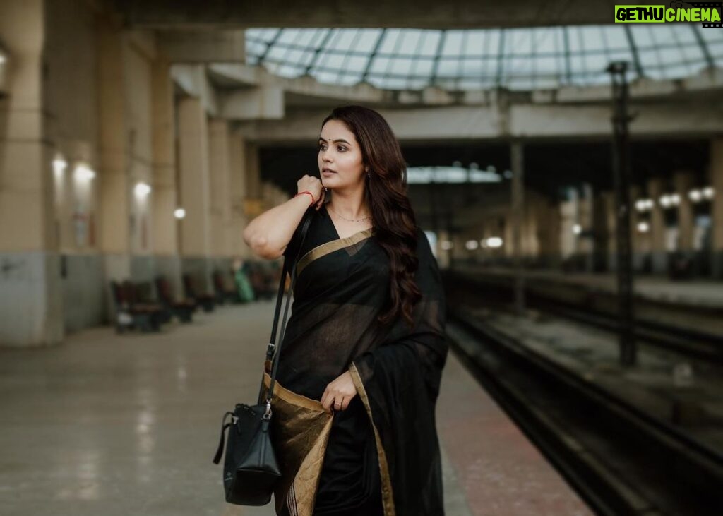 Chaitra Reddy Instagram - And that’s a wrap , journey of my beautiful train series ❤️🖤 PC: @deepak_durai_photography ❤️ MUA: @priya_durai_makeoverartistry ❤️