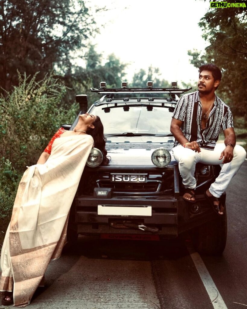 Chaitra Reddy Instagram - A relationship blooms with bliss when nurtured, much like nature’s harmonious embrace. #nature #isuzu #isuzudmax #4x4 #bliss @camerasenthil Man behind the click, thank you Anna.