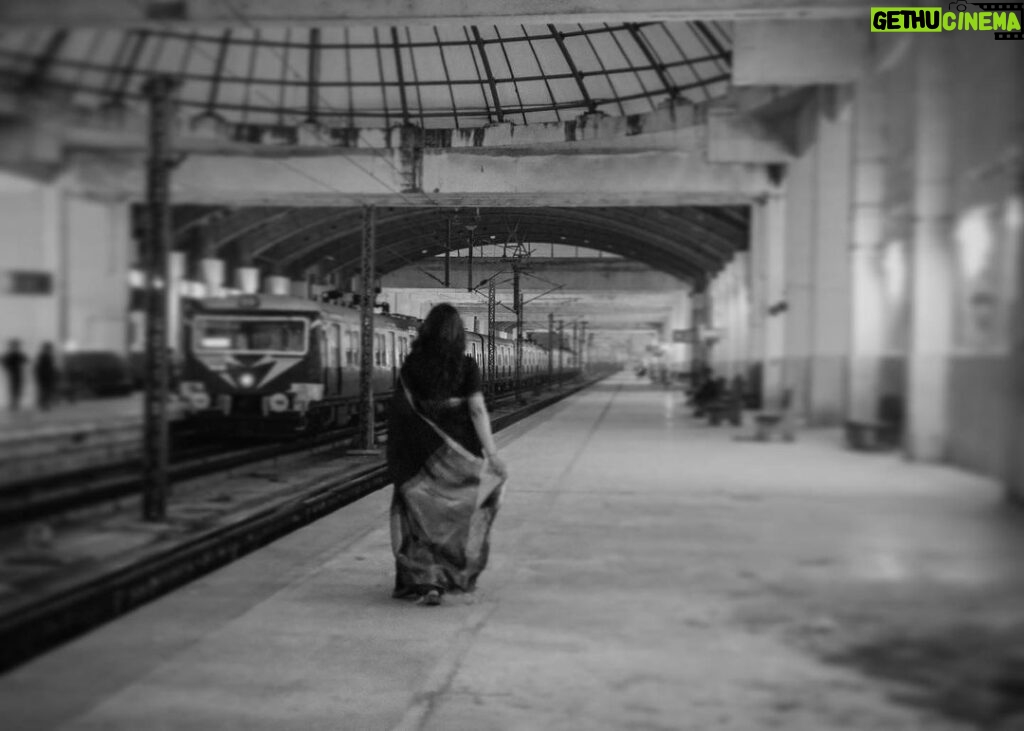 Chaitra Reddy Instagram - And that’s a wrap , journey of my beautiful train series ❤️🖤 PC: @deepak_durai_photography ❤️ MUA: @priya_durai_makeoverartistry ❤️