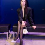 Chalida Vijitvongtong Instagram - 💎@jimmychoo #emfashionicon #Jimmychoo #CrystalSlipper #MicroBonBon