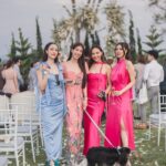 Chalida Vijitvongtong Instagram - ยินดีกับพี่พริม&พี่ต้อมนะคะ คุณละมุนออกเรือนแล้วค่าาา 💘 เป็นอีกงานที่น่ารักและอบอุ่นมากๆส่วนคาเวียร์วิ่งหาแต่หนุ่มๆในงาน🥰🌳