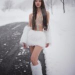 Chalida Vijitvongtong Instagram – Cause I’m Mrs. Snow, ‘till death we’ll be freezing❄️