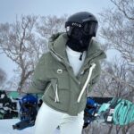 Chalida Vijitvongtong Instagram – พายุเข้าก็ต้องเล่น ❄️☃️ Niseko 翠華 at Grand Hirafu