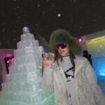 Chalida Vijitvongtong Instagram – Ice bar ☃️ #ในวันที่พายุหิมะเข้าเราต้องมันส์กว่าใคร