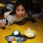 Chalida Vijitvongtong Instagram – It was love at frost sight. ❄️

#kumorestaurant #kumo #skyeniseko Kumo Restaurant