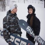 Chalida Vijitvongtong Instagram – Ski in Ski out 🤍 Niseko 翠華 at Grand Hirafu