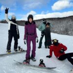 Chalida Vijitvongtong Instagram - Dropping in, tuning out everything else🏂 #gosnow, #gosnowniseko