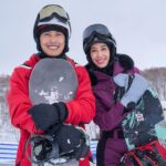 Chalida Vijitvongtong Instagram - Dropping in, tuning out everything else🏂 #gosnow, #gosnowniseko