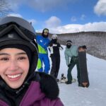 Chalida Vijitvongtong Instagram - Dropping in, tuning out everything else🏂 #gosnow, #gosnowniseko