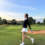 Chalida Vijitvongtong Instagram - เริ่มต้นปี เอาซะหน่อยเดียวลืมมม ⛳️ Bonanza Golf Club