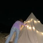 Chalida Vijitvongtong Instagram - Here’s to fresh beginnings and campfire tales! 🏕️✨ BoNanZaเขาใหญ่