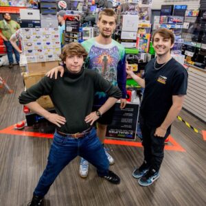 Chandler Hallow Instagram - “Anything you put in the triangle I’ll pay for!” 

GO WATCH!!