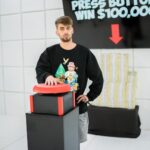 Chandler Hallow Instagram - “Push This Red Button For $100,000”