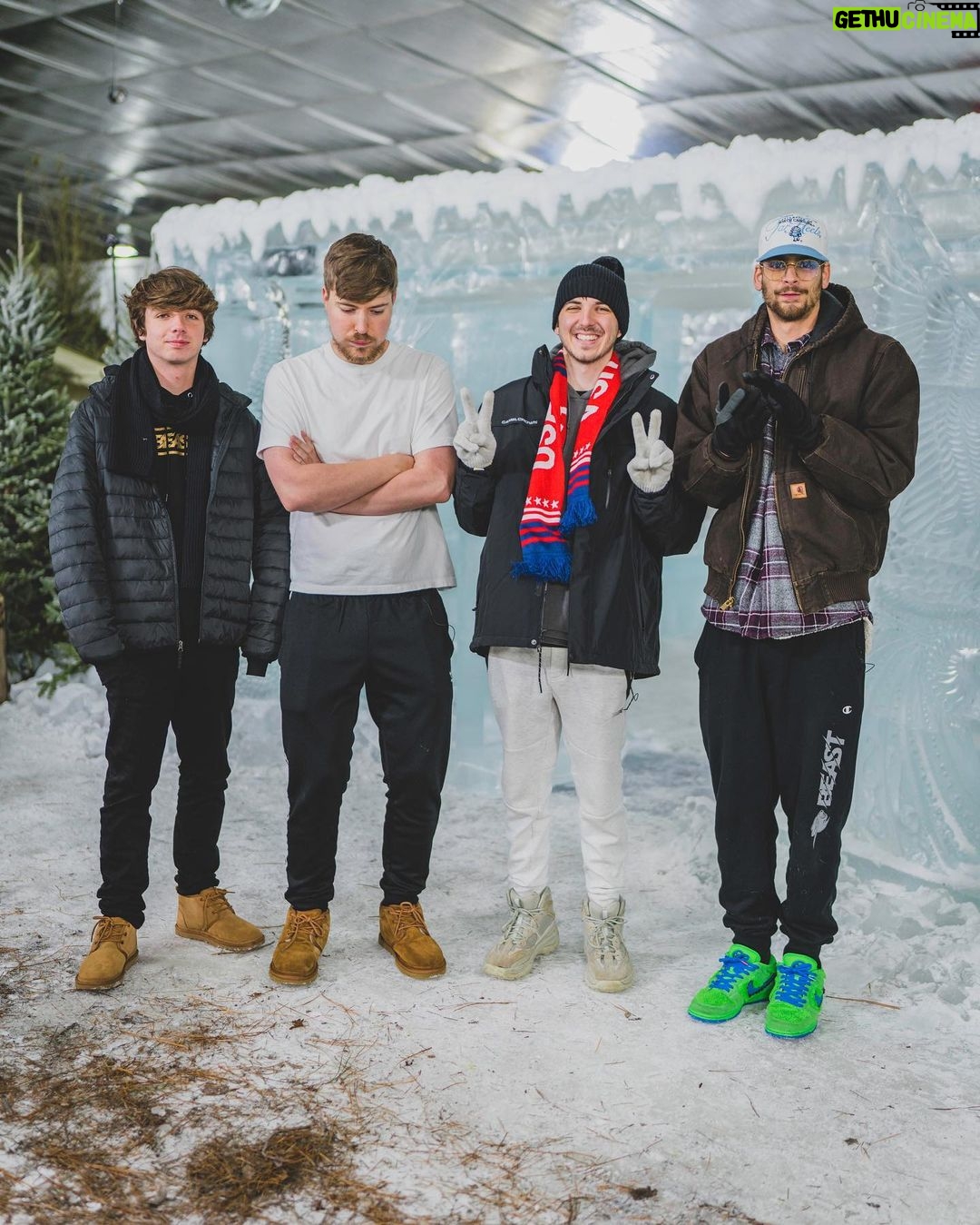 Chandler Hallow Instagram - “24 HOURS IN ICE!” GO WATCH!!