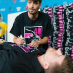 Chandler Hallow Instagram – WE ARE LIVE ON MR.Beast channel! IF YOU WATCH ILL SIGN A SHIRT :)