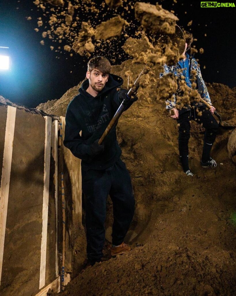Chandler Hallow Instagram - “ Buried Alive for 50 Hours!” GO WATCH