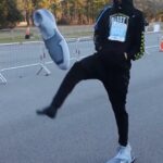 Chandler Hallow Instagram - “We ran a marathon in size 40 shoes!” GO WATCH!