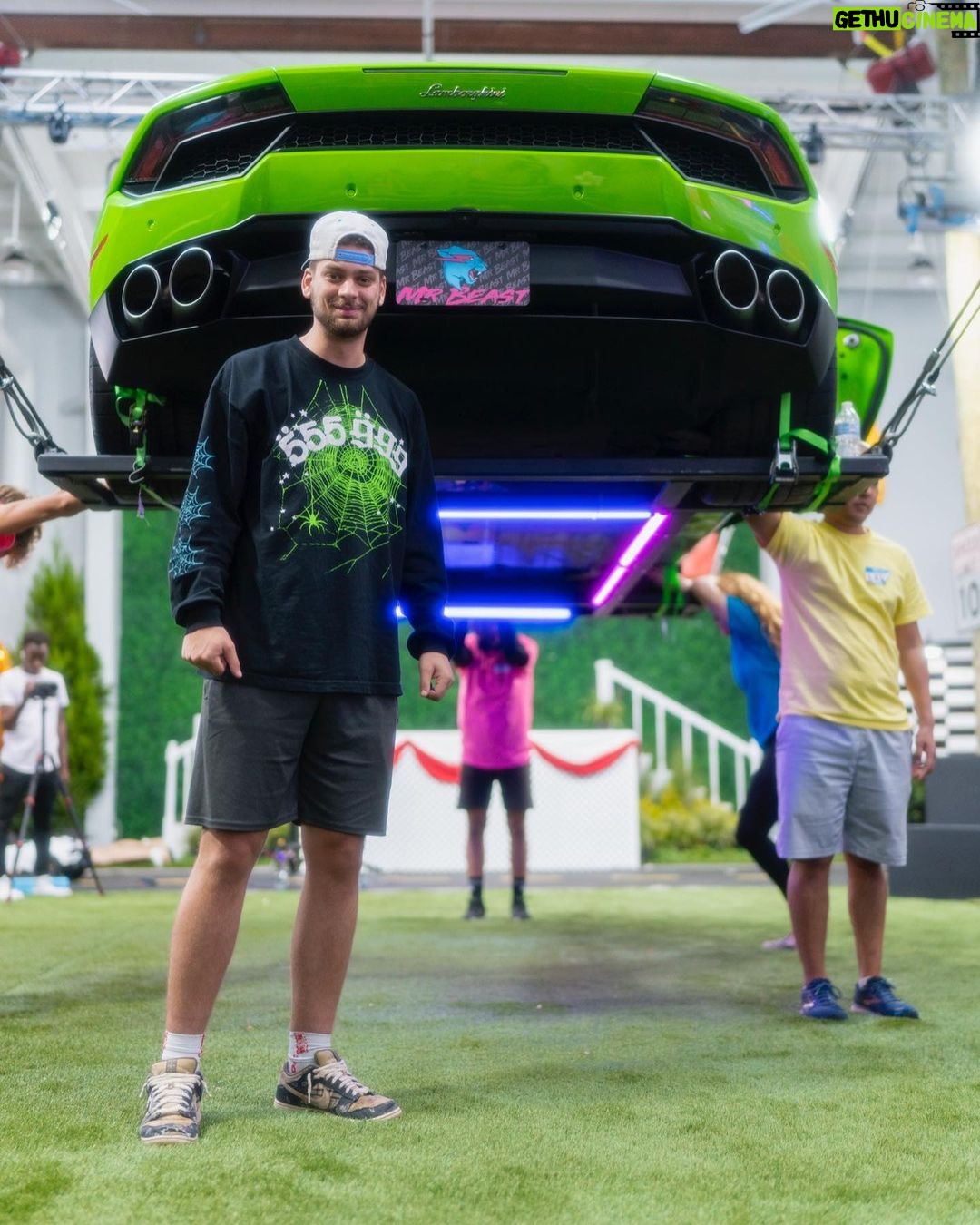 Chandler Hallow Instagram - Last To Take Hand Off Lamborghini, Keeps It!