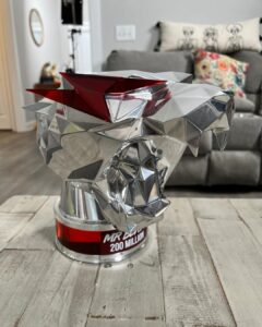Chandler Hallow Instagram - YouTube sent us this 200,000,000 subscriber award 🥰