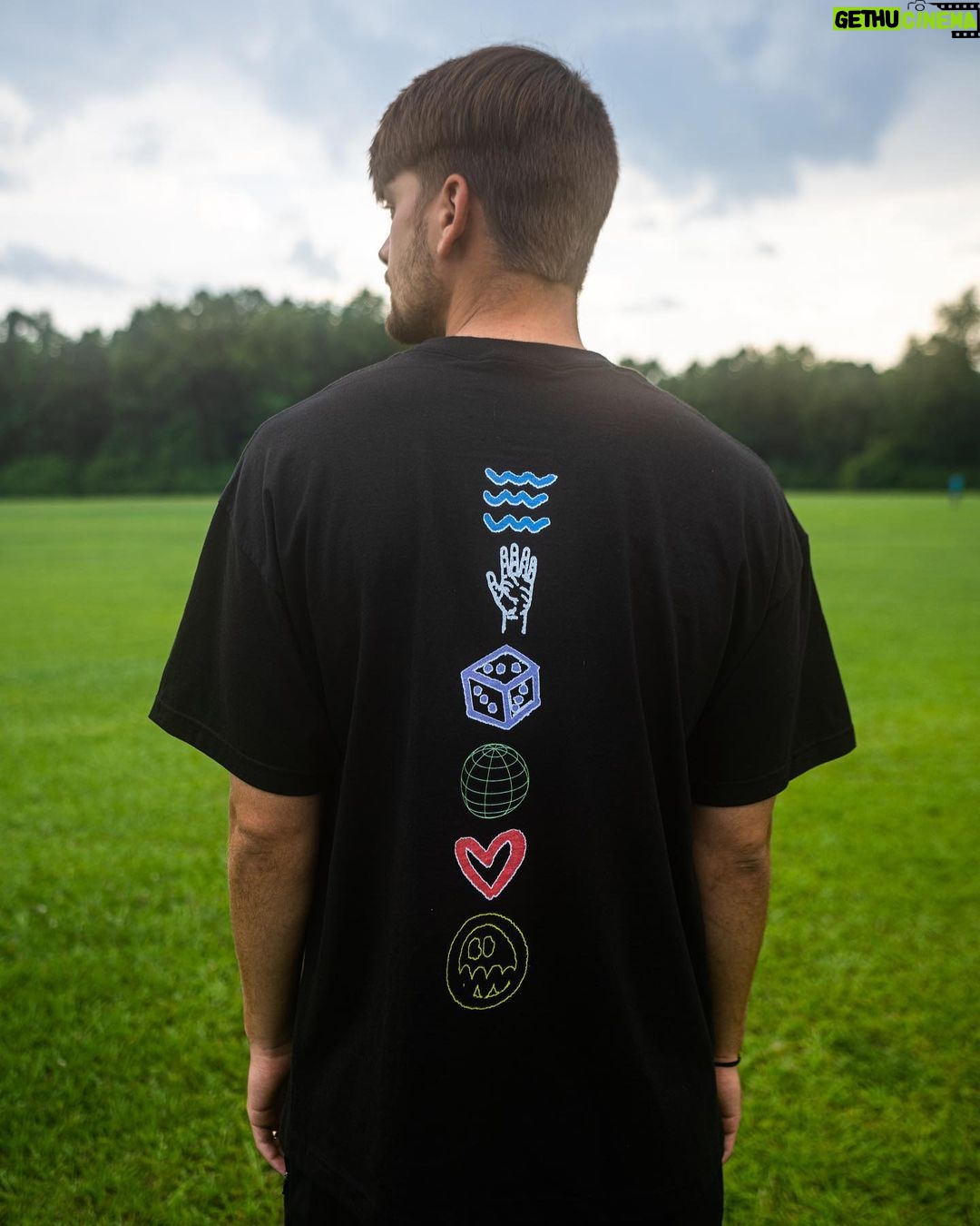 Chandler Hallow Instagram - Checkout my limited T-shirt Strange World collection! Click the link in bio before they’re all gone! 😋