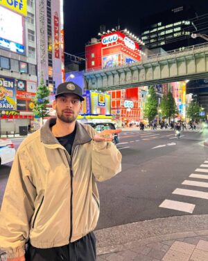 Chandler Hallow Instagram - Japan