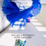 Chandrani Das Instagram - FLY LIKE A BUTTERFLY STING LIKE A BEE🧿💙🦋