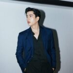 Chanon Santinatornkul Instagram - feeling a little dark blue 🥶💙