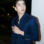Chanon Santinatornkul Instagram - feeling a little dark blue 🥶💙