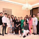 Chanon Santinatornkul Instagram - Thank you for having us krub @panglamsam & P'A ❤️🙏🏻 @aff_taksaorn มีคนสัญญาว่าปีหน้าจะร้องเพลงแล้วด้วยครับ 🤭