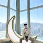 Chanon Santinatornkul Instagram - One superrrrrr quality day at the highest place in HK 🤩❤️ @sky100hk ถึงเวลาเที่ยวจะน้อย แต่ก็เป็นทริปที่ประทับใจสุดๆ กินอิ่ม วิวสวย ครบจบในที่เดียวเลยที่ @sky100hk ฮะะะ 🤩 Sky100 - Hong Kong's Observation Deck