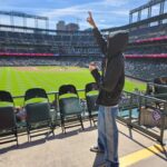 Chanwoo Instagram - let's go Rockies! Coors Field
