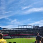 Chanwoo Instagram - let's go Rockies! Coors Field