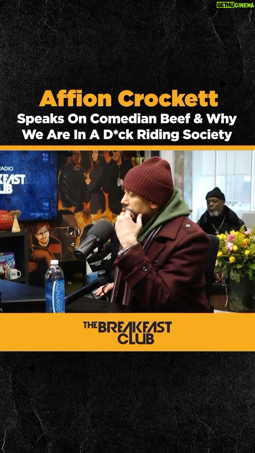 Charlamagne Tha God Instagram - Always Remember that D**k Riding has never been an acceptable form of transportation. Make sure you check @affioncrockett new movie “A Hip Hop Story” available in limited @AMC theaters this weekend!!! Full conversation on @breakfastclubam @youtube page now!!!